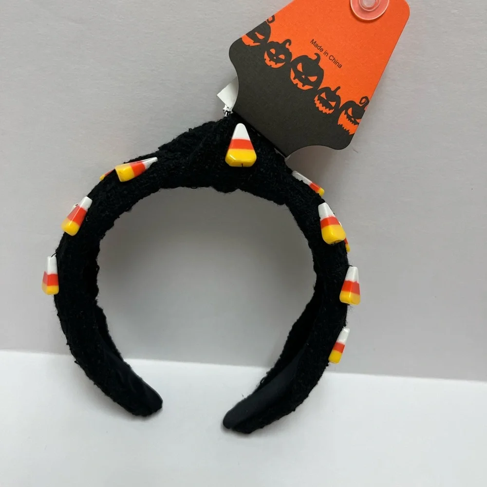 NWT ⚜️🖤⚜️ PIPER K Halloween Candy Corn Headband